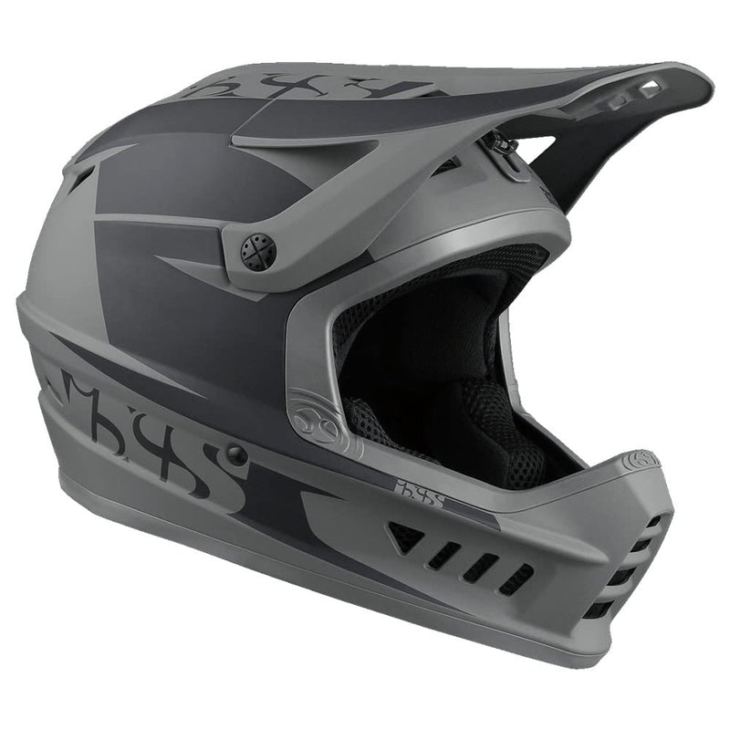 Chargez l&#39;image dans la visionneuse de la galerie, IXS XACT Evo Lagoon-Graphite Helmet (49-52 cm) Full Face Mountain Bike/E-Bike/BMX Adult Unisex, XS (42-52 cm) - RACKTRENDZ
