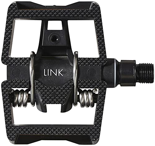 Load image into Gallery viewer, Time ATAC Link Pedals | Single Sided Clipless with Platform | Aluminum | 9/16&quot; |Black - RACKTRENDZ
