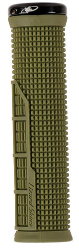 Lizard Skins Unisex's Single-Sided Lock-On Machine Handlebar Grips, Olive Green, One Size - RACKTRENDZ