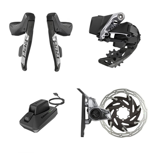 SRAM, Red eTap AXS HRD, Build Kit, 1x, Hydraulic Disc, Flat Mount 2 Piece, Kit - RACKTRENDZ
