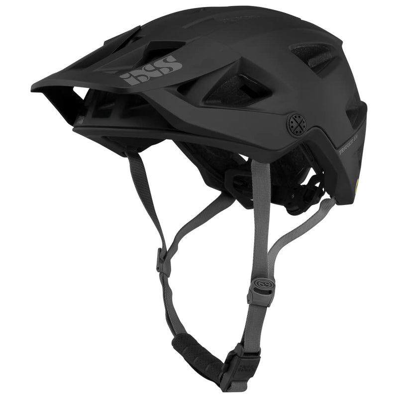 Chargez l&#39;image dans la visionneuse de la galerie, IXS Unisex Trigger AM MIPS Helmet (Black,M/L)- Adjustable with ErgoFit 58-62cm Adult Helmets for Men Women,Protective Gear with Quick Detach System &amp; Magnetic Closure - RACKTRENDZ
