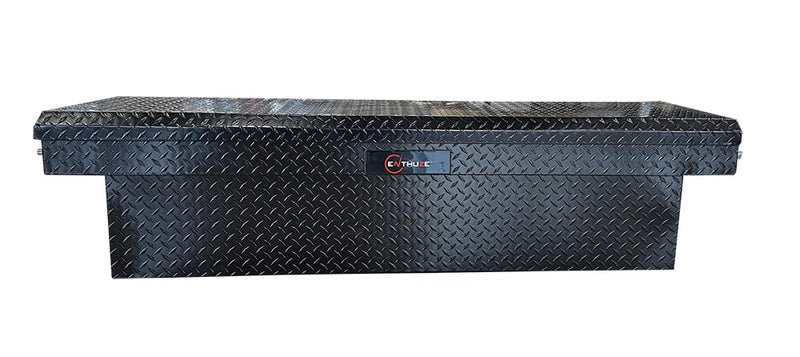 Load image into Gallery viewer, Enthuze Black Truck Bed Toolbox with Push Button Release
