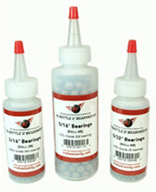Wheels Manufacturing Grade 25 3/16" Bearings Bottle/150 - RACKTRENDZ