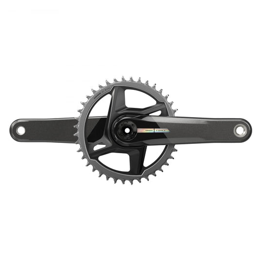 SRAM, Force D2 1x, Crankset, Speed: 12, Spindle: 28.99mm, BCD: Direct Mount, 40, Dub, 165mm, Black, Road Disc - RACKTRENDZ