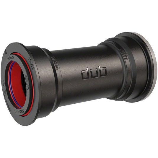 SRAM, Dub BB386 Road Wide Ceramic, Press Fit BB, PF30, Spindle: 28.99mm, Width: 86.5mm, Diameter: 46mm - RACKTRENDZ