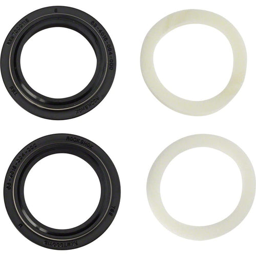 RockShox Dust Seal/Foam Ring: Black Flanged 32mm Seal, 5mm Foam Ring - SID A1-A3 /Reba A1-A4 - RACKTRENDZ