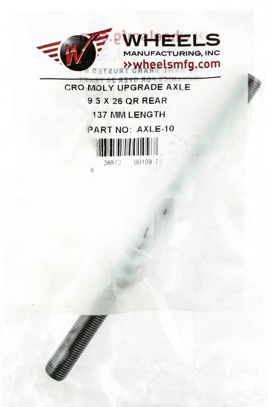 Wheels Manufacturing FR Axle, 9.5 x 26 tpi x 137mm Qr - RACKTRENDZ