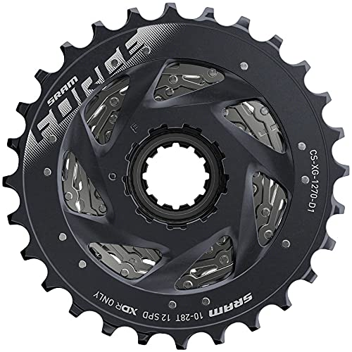 SRAM, XG-1270, Cassette, Silver, Speed: 12, 10-28T - RACKTRENDZ