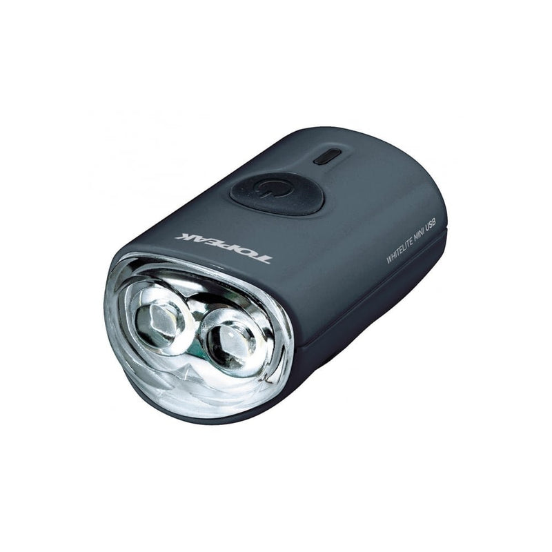 Load image into Gallery viewer, TOPEAK Whitelite Mini USB Front Light, Black - RACKTRENDZ
