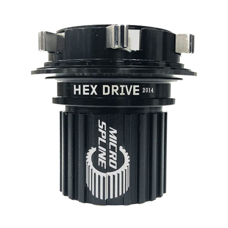 Load image into Gallery viewer, Spank HEX Rear Hub Microspline Alloy Freehub, Includes Spacer Ring &amp; 4mm Alloy Universal Conversion Spacer, Compatible with All Spank HEX J-Type, Straightpull, &amp; Gravel Rear Wheels - RACKTRENDZ
