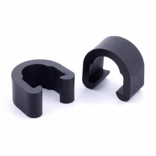 Jagwire C-Clip Housing/Hose Guide, Box/4 Black - RACKTRENDZ