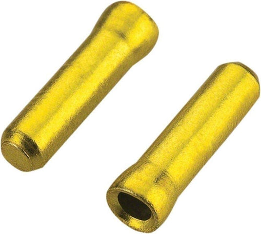 Jagwire Gear Cable Tips, 500 Pieces, Gold - RACKTRENDZ