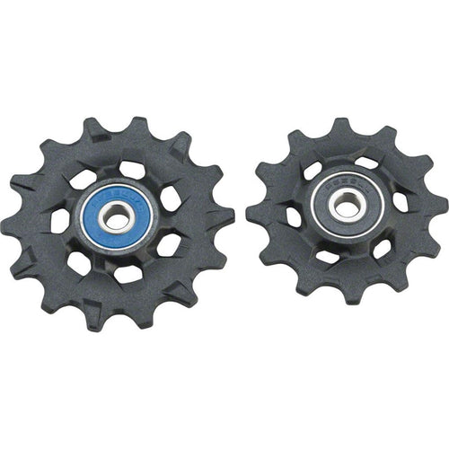 SRAM Unisex's Spare Xx1/X01 Eagle Rear Derailleur Pulleys X-Sync 2, Black, 12 Speed - RACKTRENDZ