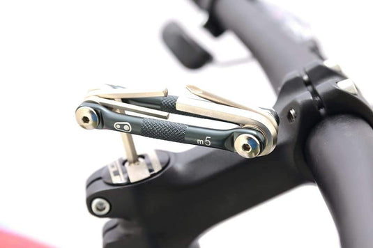 Crankbrothers Multi-5 Bicycle Multi-Tool, Nickel