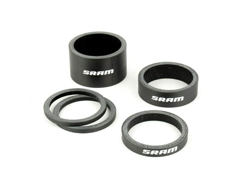 SRAM CARBONO SPACIADORES KIT 1 1/8 2x5-1x10-1x15 - RACKTRENDZ