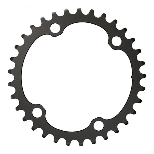 SRAM Unisex's Road 107Bcd 2X12 Force Chainring, Blast Black, 35t - RACKTRENDZ