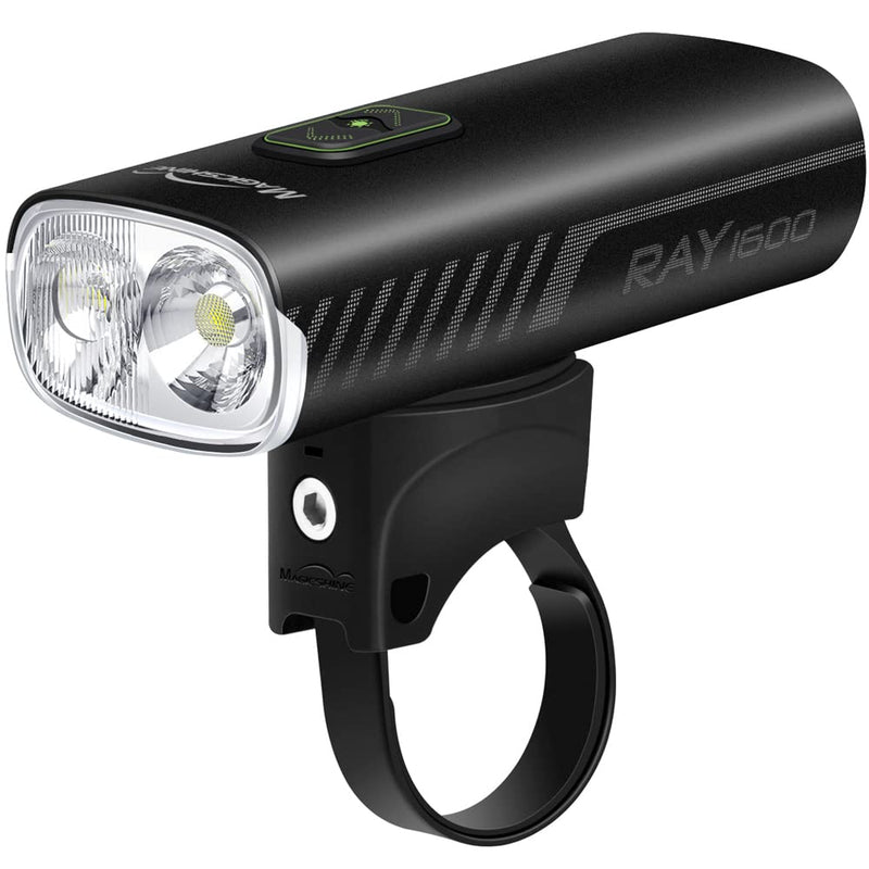 Load image into Gallery viewer, MagicShine Ray 1600, Unisex Adult Bicycle Front Light, Black (Black), 96 x 41 x 27 mm - RACKTRENDZ
