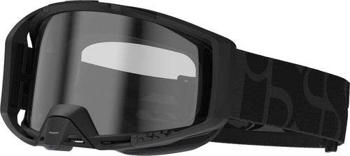 IXS Hack Goggle Trigger Racing Clear Black/Mirror Clear One Size, 45mm Elastic Strap, Unobstructed Pereferal Vision (178°x78°), 3ply Foam for Increased Comfort, Roll-Off/Tear-Off Compatibility - RACKTRENDZ