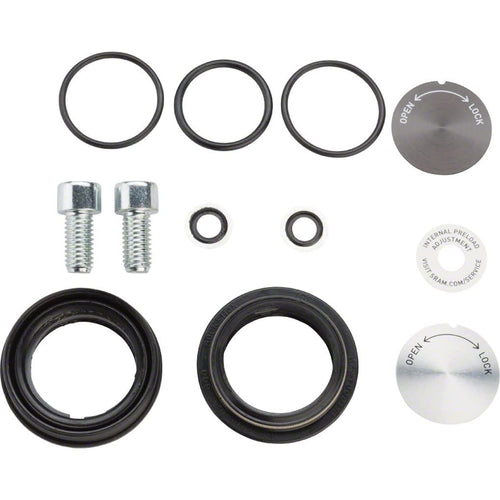 RockShox Fork Service Kit Basic Paragon Silver Coil A1 - RACKTRENDZ