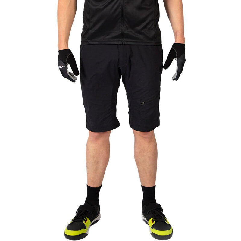 Chargez l&#39;image dans la visionneuse de la galerie, Endura Men&#39;s Hummvee Lite Mountain Bike Baggy Cycling Short Black, Small - RACKTRENDZ
