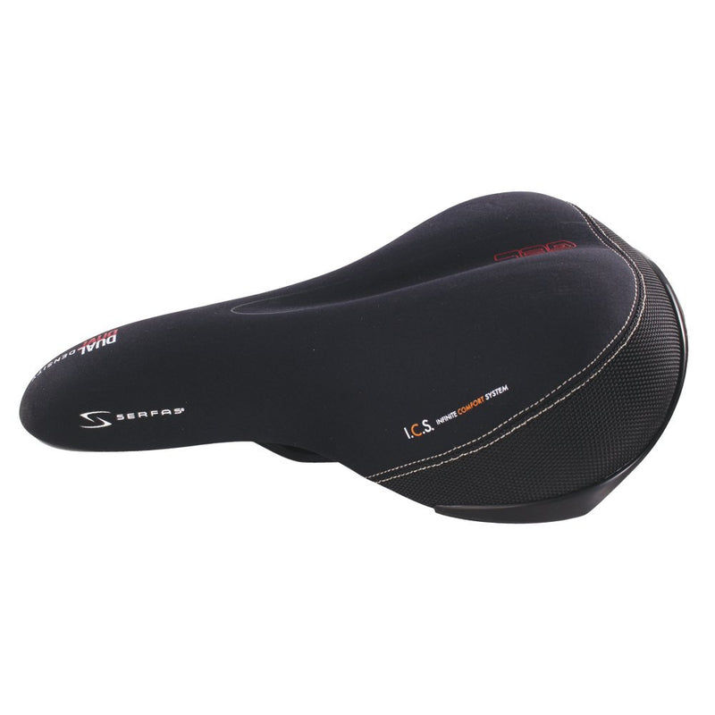 Chargez l&#39;image dans la visionneuse de la galerie, Serfas Dual Density Men&#39;s Bicycle Saddle - RACKTRENDZ
