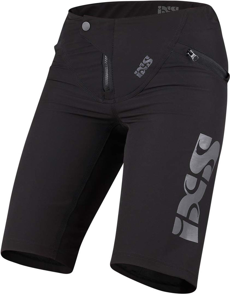 Chargez l&#39;image dans la visionneuse de la galerie, IXS Unisex IX-SHO-0781 Trigger Pants Cortos Ciclismo de montaña para niño (Talla XL) Board Shorts, Black, KXL, Black, KXL - RACKTRENDZ
