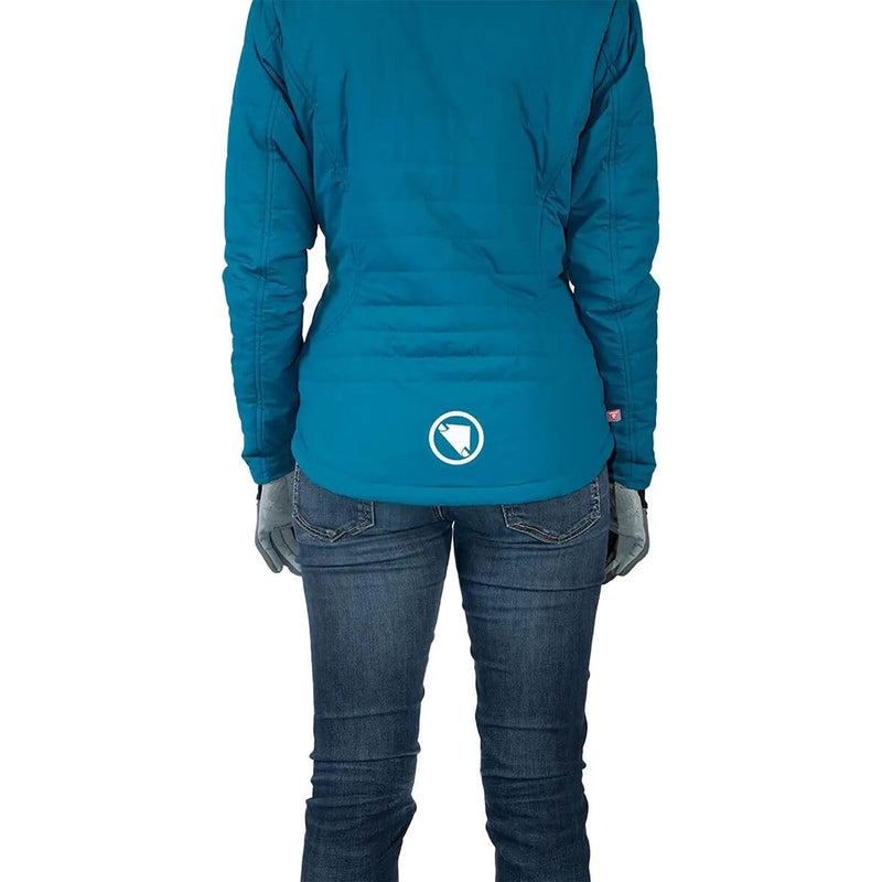 Load image into Gallery viewer, Endura Women&#39;s Hummvee FlipJak Cycling Jacket - Reversible &amp; Lightweight Jacket Pacific Blue, X-Small - RACKTRENDZ
