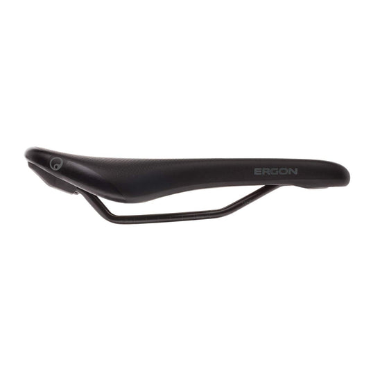 Ergon SM Comp Men’s Bike Saddle | Ergonomic Comfort | Mountain MTB/Trail | Stealth Black, Small/Medium - RACKTRENDZ