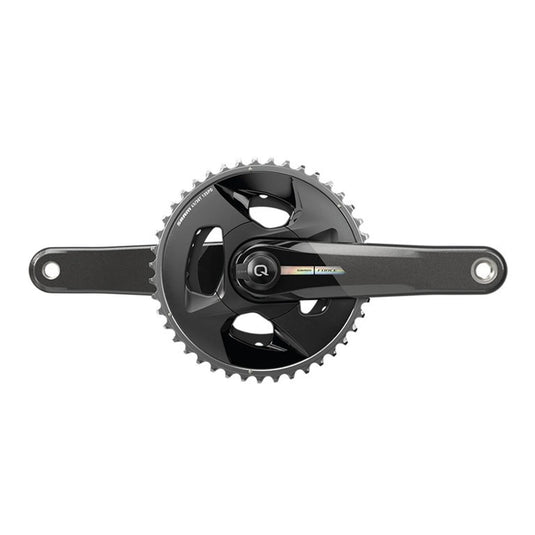 SRAM, Force D2 2X Wide, Power Meter Crankset, Speed: 12, Spindle: 28.99mm, BCD: Direct Mount, 43/30, Dub, 165mm, Black, - RACKTRENDZ