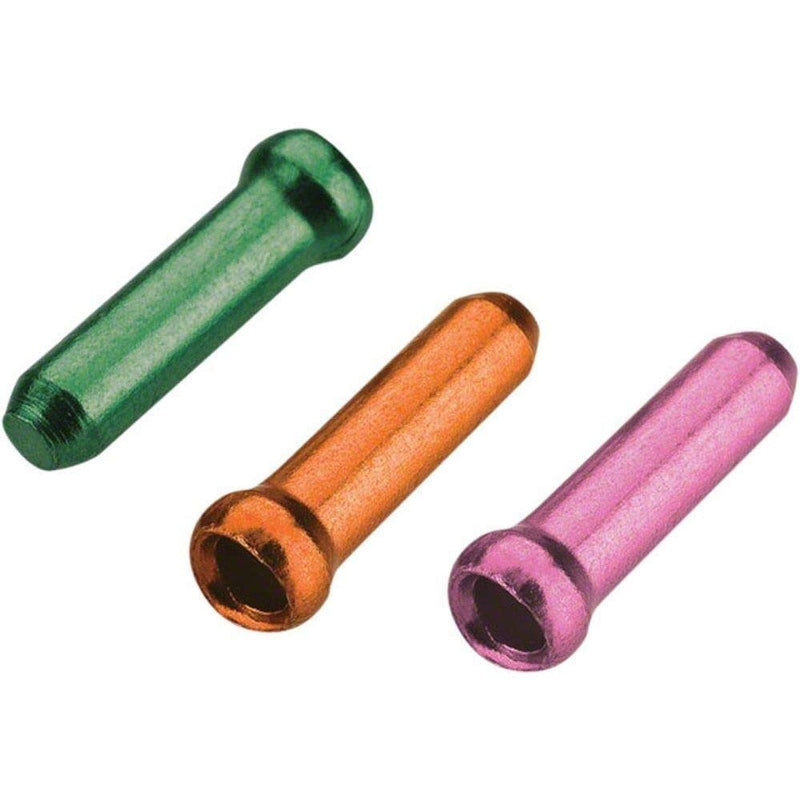 Load image into Gallery viewer, Jagwire Cable End Crimps 1.8 mm Cash, Tango,Pink, 30ea - RACKTRENDZ
