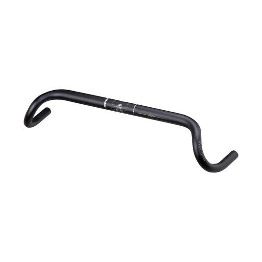 Spank Flare 25 Vibrocore Drop Bar (440mm, Black), Round Bar Top Style Handlebar, Drop Bar Horns Belt Handlebar, Mountain Bike Riser Handlebar, Fit Gravel Riders - RACKTRENDZ