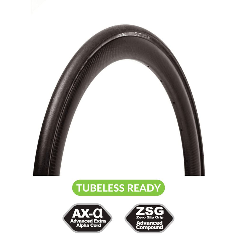 Chargez l&#39;image dans la visionneuse de la galerie, Agilest TLR Folding Road Tires 700x28C Black/Black - RACKTRENDZ
