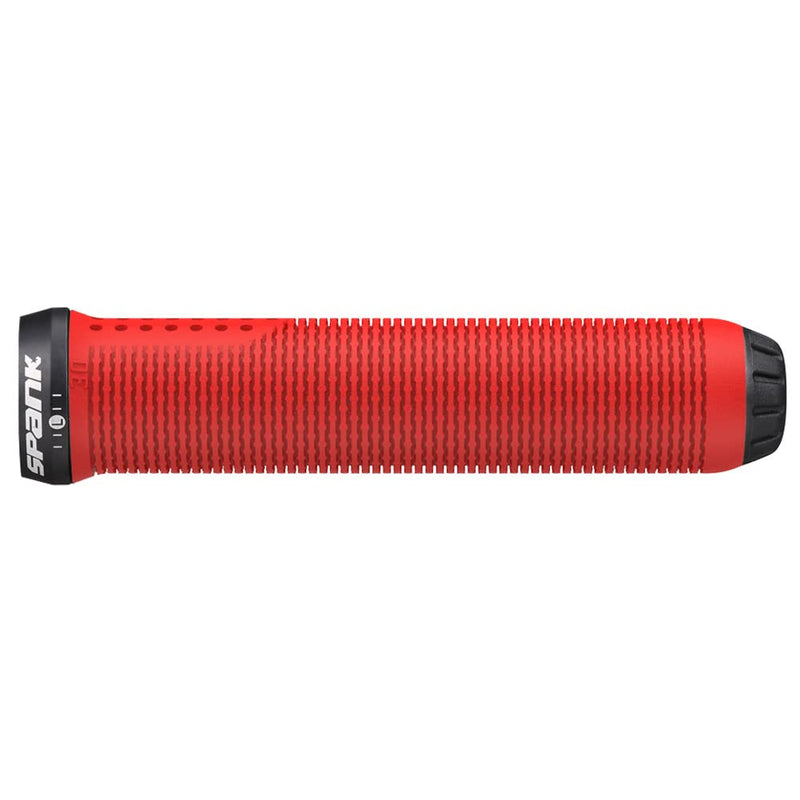 Load image into Gallery viewer, Spank Spike Grip 30 MM Bike Grips (Red), Bicycle Handle Bar, Comfortable Non-Slip Bike Handle Grips, Bicycle Handlebar Grips, Soft Non-Slip-Rubber Hand Grip Comfortable Ergonomic - RACKTRENDZ
