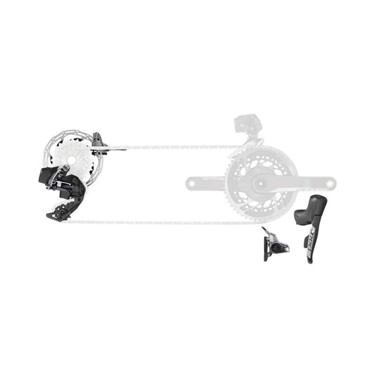 SRAM, Red eTap AXS HRD, Build Kit, 1x, Hydraulic Disc, Post Mount, Kit - RACKTRENDZ