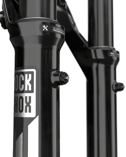 RockShox, Pike Ultimate RC2 C1, Suspension Fork, 27.5'', Debonair+, 140mm, 1-1/8''-1.5'', 15x110mm TA, Rake: 37mm, Black - RACKTRENDZ