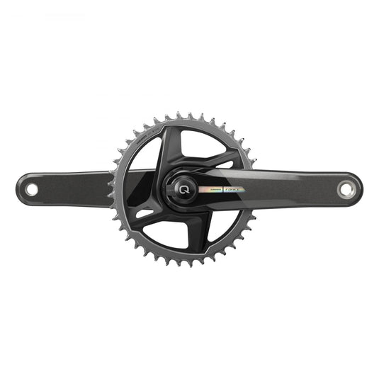 SRAM, Force D2 1x, Power Meter Crankset, Speed: 12, Spindle: 28.99mm, BCD: Direct Mount, 40, Dub, 175mm, Black, Road - RACKTRENDZ