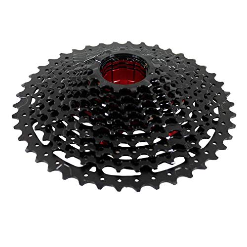 SunRace Unisex Adult CSMX8 1142T 11 Speed Cassette - Black, N/A - RACKTRENDZ