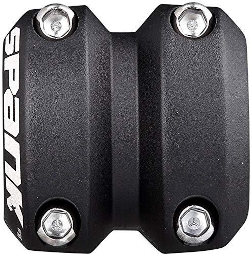 Spank Spoon 2 Freeride All-Mountain Enduro MTB Bicycle Stem (Black), Lightweight and Strong Alloy Stem for Mountain Bike, Mountain Bike Stem Short Handlebar, Stem for Most Bicycle, Cycling - RACKTRENDZ