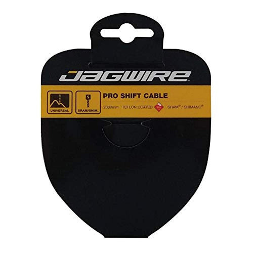 Jagwire Road Brake Cable-Pro Polished Slick Stainless-1.5X1700mm-Campagnolo Spare Parts Adult Unisex, Black, One Size - RACKTRENDZ