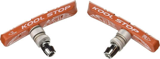 Kool Stop MTN Mountain Bicycle Brake Shoes, Cantilever, Black - RACKTRENDZ