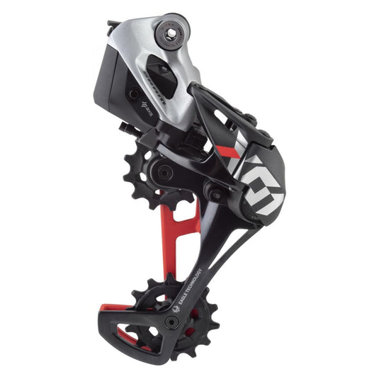 SRAM, X01 Eagle AXS, Rear Derailleur, Speed: 12, Red - RACKTRENDZ