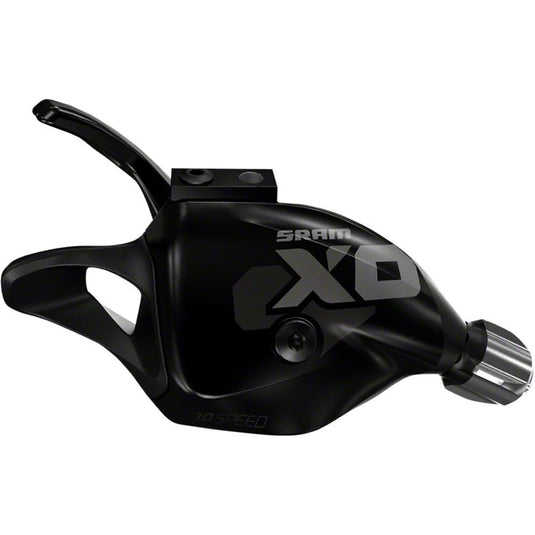 SRAM X0 Trigger Shifter for 10-Speed Systems, Black, 10-Speed Rear - RACKTRENDZ