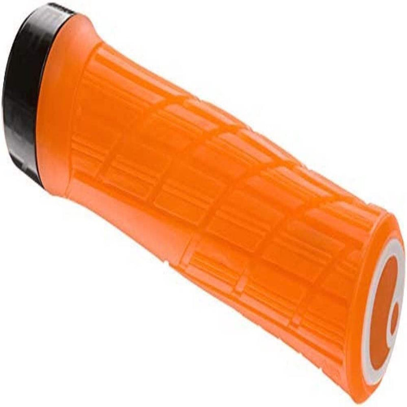 Load image into Gallery viewer, Ergon - GE1 Evo Factory Ergonomic Lock-on Bicycle Handlebar Grips | for Mountain, Trail and Enduro Bikes | Regular Fit | Frozen Orange - RACKTRENDZ
