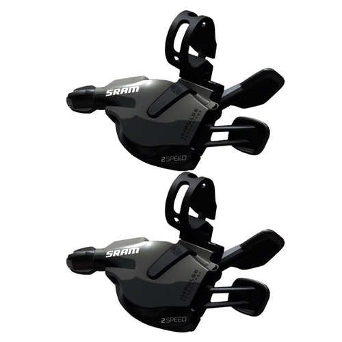 SRAM S700 Trigger Flat Bar 11-Speed Rear 2-Speed Front Shifter Set - RACKTRENDZ