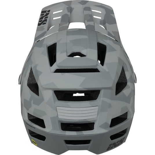 IXS Trigger FF MIPS Helmet (Camo Grey, X-Small) - RACKTRENDZ