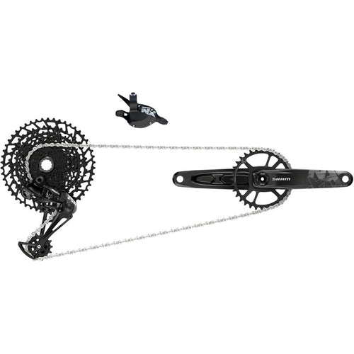 SRAM NX Eagle Groupset: 175mm 32 Tooth Dub Crank, Rear Derailleur, 11-50 12-Speed Cassette, Trigger Shifter, and Chain - RACKTRENDZ