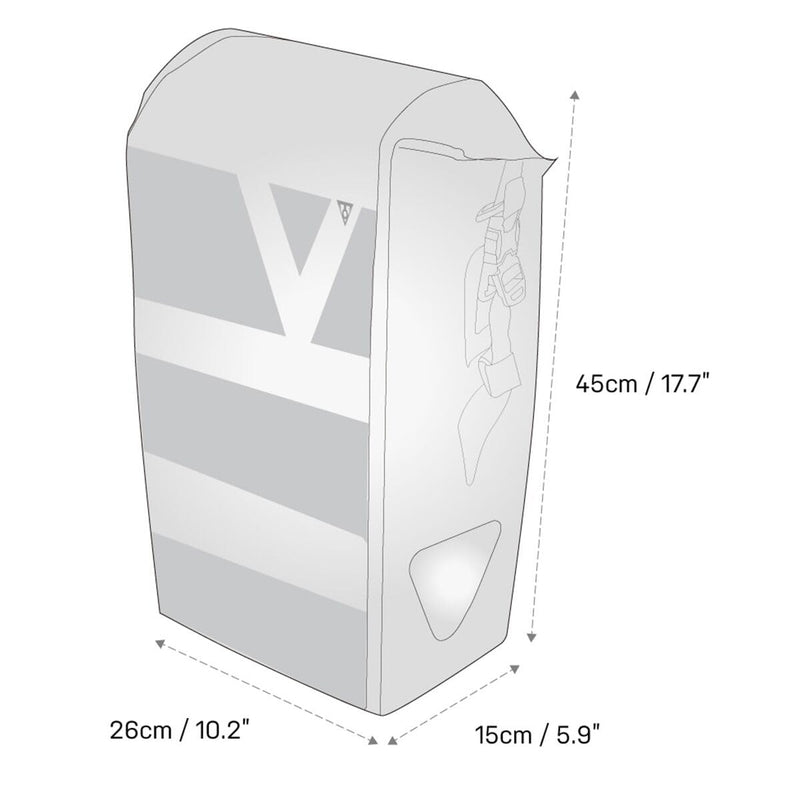 Chargez l&#39;image dans la visionneuse de la galerie, Topeak Pannier Drybag - 20L - TT9861B - RACKTRENDZ
