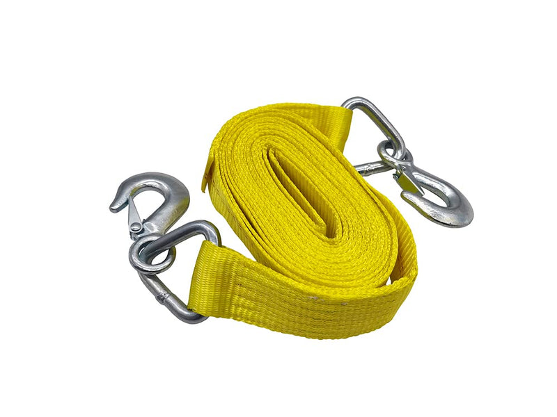 Load image into Gallery viewer, Enthuze Cargo 2" x 20' Tow Strap with Forged Snap Hooks - 10,000 lbs Break Strength
