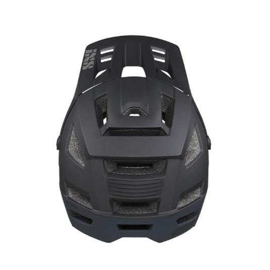 IXS Unisex Trigger FF (Black,ML)- Adjustable with Compatible Visor 58-62cm Adult Helmets for Men Women,Protective Gear with Quick Detach System & Magnetic Closure - RACKTRENDZ