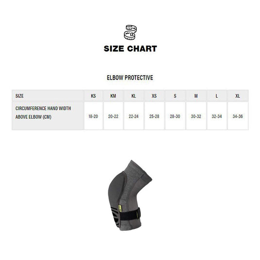 IXS Flow Evo+ Elbow Guard Grey Men's & Women's S-XXL - RACKTRENDZ